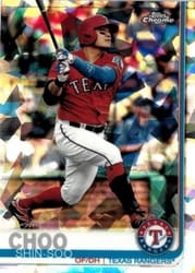 2019 Topps Chrome Sapphire Edition Base Set Shin-Soo Choo #102 card