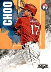 2019 Topps Fire Base Set Shin-Soo Choo #116 card