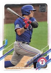2021 Topps Base Set Shin-Soo Choo #657 card