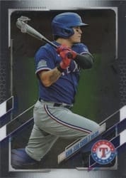 2021 Topps Chrome Ben Baller Edition Base Set Shin-Soo Choo #127 card