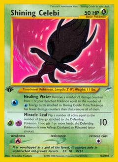 Neo Destiny Shining Celebi #106 card