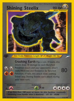Neo Destiny Shining Steelix #112 card