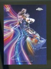 2026 Topps Chrome WWE Signalz Shinsuke Nakamura #SGZ-5 card