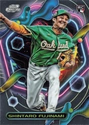 2023 Topps Cosmic Chrome Base Set Shintaro Fujinami #71 card