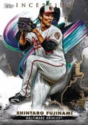2023 Topps Inception Base Set Shintaro Fujinami #107 card