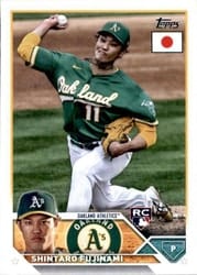 2023 Topps Japan Edition Base Set Shintaro Fujinami #159 card