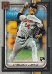 2023 Topps Museum Collection Base Set Shintaro Fujinami #7 card