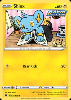 2023 Crown Zenith Shinx #39 card