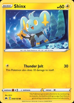 2023 Crown Zenith Shinx #40 card