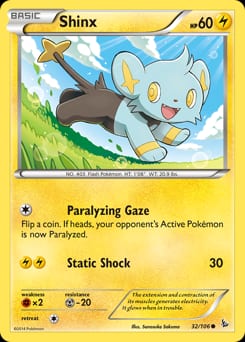 2014 Flashfire Shinx #32 card