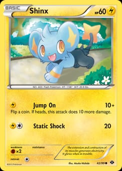 2012 Next Destinies Shinx #42 card