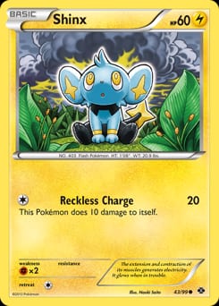 2012 Next Destinies Shinx #43 card