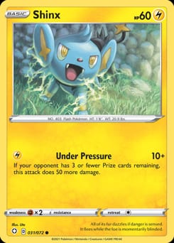 2021 Shining Fates Shinx #31 card
