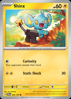 2024 Twilight Masquerade Shinx #66 card