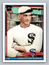 2026 Topps 1991 Topps Shoeless Joe Jackson #T91-27 card