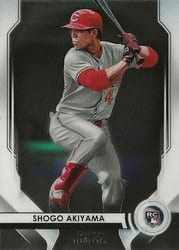 2020 Bowman Sterling Base Set Shogo Akiyama #BSR-85 card