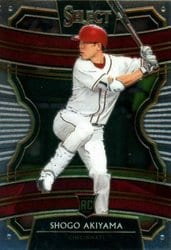 2020 Panini Select Base Set Shogo Akiyama #12 card