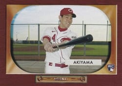 2020 Topps Archives 1955 Bowman Archives Shogo Akiyama #B55-18 card