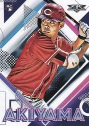 2020 Topps Fire Base Set Shogo Akiyama #171 card