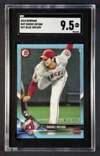 2018 Bowman Shohei Ohtani #49 card