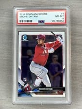 Shohei Ohtani 2018 Bowman Chrome #1 Batting card