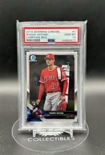 2018 Bowman Chrome Shohei Ohtani #1 card
