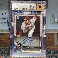 2018 Bowman Chrome Rookie Autographs Shohei Ohtani #CRA-SO card