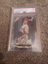 2018 Bowman Mega Box Chrome Rookie of the Year Favorites Shohei Ohtani #SO card