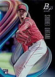 2018 Bowman Platinum Base Set Shohei Ohtani #34 card