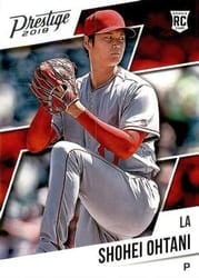 2018 Panini Chronicles Prestige Shohei Ohtani #28 card