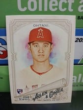 2018 Topps Allen & Ginter Shohei Ohtani #100 card