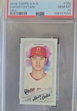 2018 Topps Allen & Ginter Shohei Ohtani #100 card