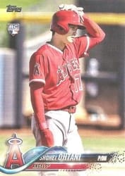2018 Topps Base Set Shohei Ohtani #700 card