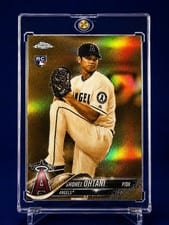 2018 Topps Chrome Shohei Ohtani #150 card