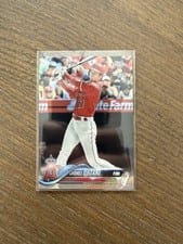 Shohei Ohtani 2018 Topps Chrome Sapphire card