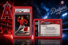 2018 Topps Complete Set Chrome Rookie Relic Shohei Ohtani #WSE-4 card
