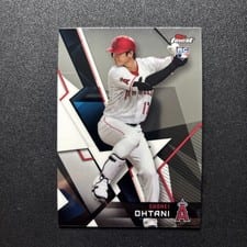 2018 Topps Finest Shohei Ohtani #100 card
