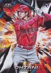 2018 Topps Fire Base Set Shohei Ohtani #150 card