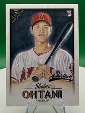 2018 Topps Gallery Shohei Ohtani #116 card