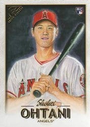 2018 Topps Gallery Base Set Shohei Ohtani #116 card