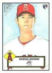 2018 Topps Gallery Heritage Shohei Ohtani #H-26 card