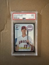 2018 Topps Heritage Shohei Ohtani #600 card