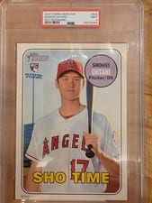 2018 Topps Heritage Shohei Ohtani #600 card