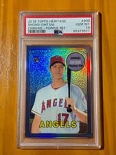 2018 Topps Heritage Shohei Ohtani #THC-600 card