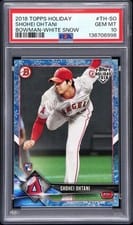 2018 Topps Holiday Bowman Shohei Ohtani #TH-SO card