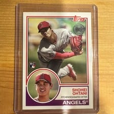 2018 Topps Update 1983 Baseball Shohei Ohtani #83-2 card