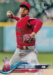 2018 Topps Update Base Set Shohei Ohtani #US1 card