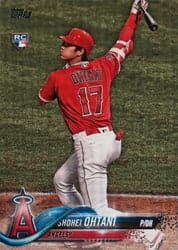 2018 Topps Update Base Set Shohei Ohtani #US1d card