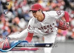 2018 Topps Update Base Set Shohei Ohtani #US1e card