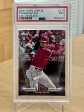 2018 Topps Update Salute Shohei Ohtani #S-39 card